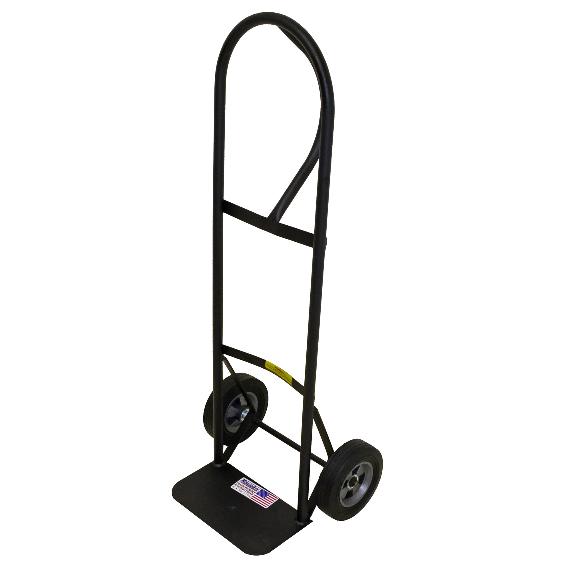 Milwaukee Hand Trucks P-Handle Hand Truck — 600-Lb. Capacity, Steel, Powder-Coated, Model# DC30020